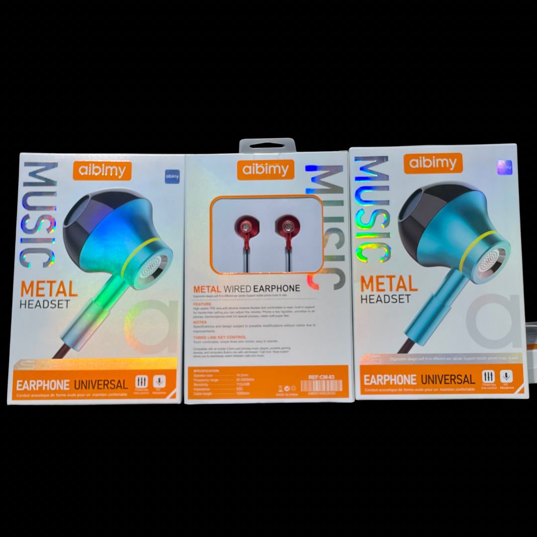 Audifonos metal headset CM-83