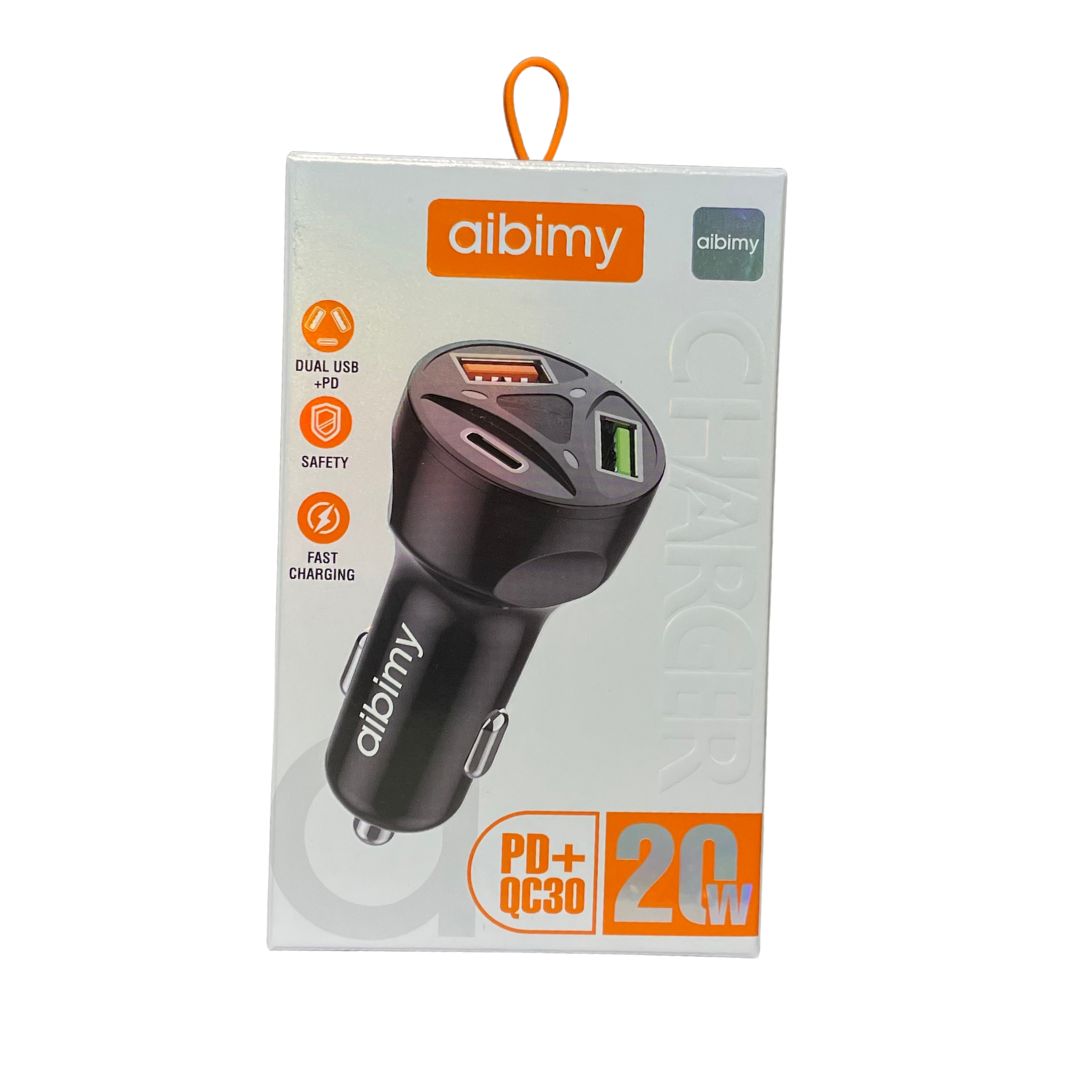 Cargador para carro carga rapida 20w CR-32