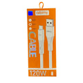 Cable carga rapida 120w v8