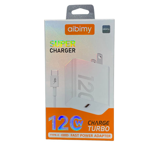 Cargador carga rapida 120w tipo c AM-120