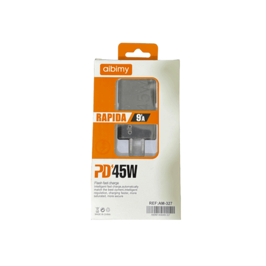 Cabeza de cargador carga rápida 45w AM-327